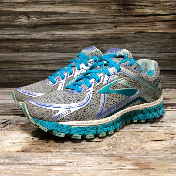 buffalo plaid brooks running shoes